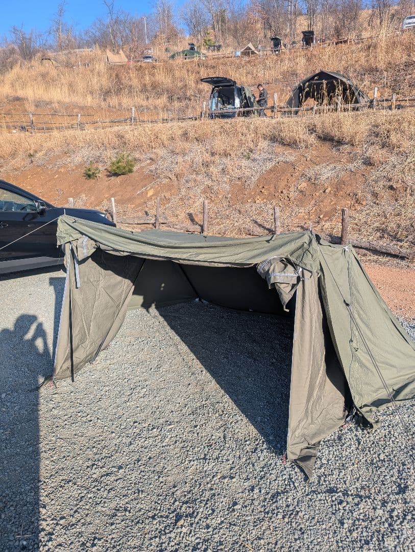 ソロベースEX　前幕　2又ポール　セット販売