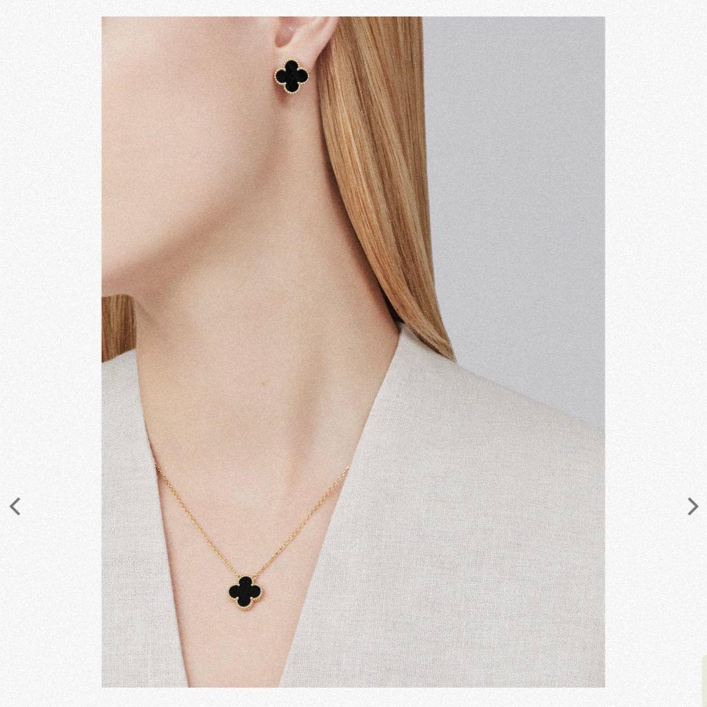 sa★美品★ヴァンクリーフ＆アーペル ヴィンテージアルハンブラ ネックレス