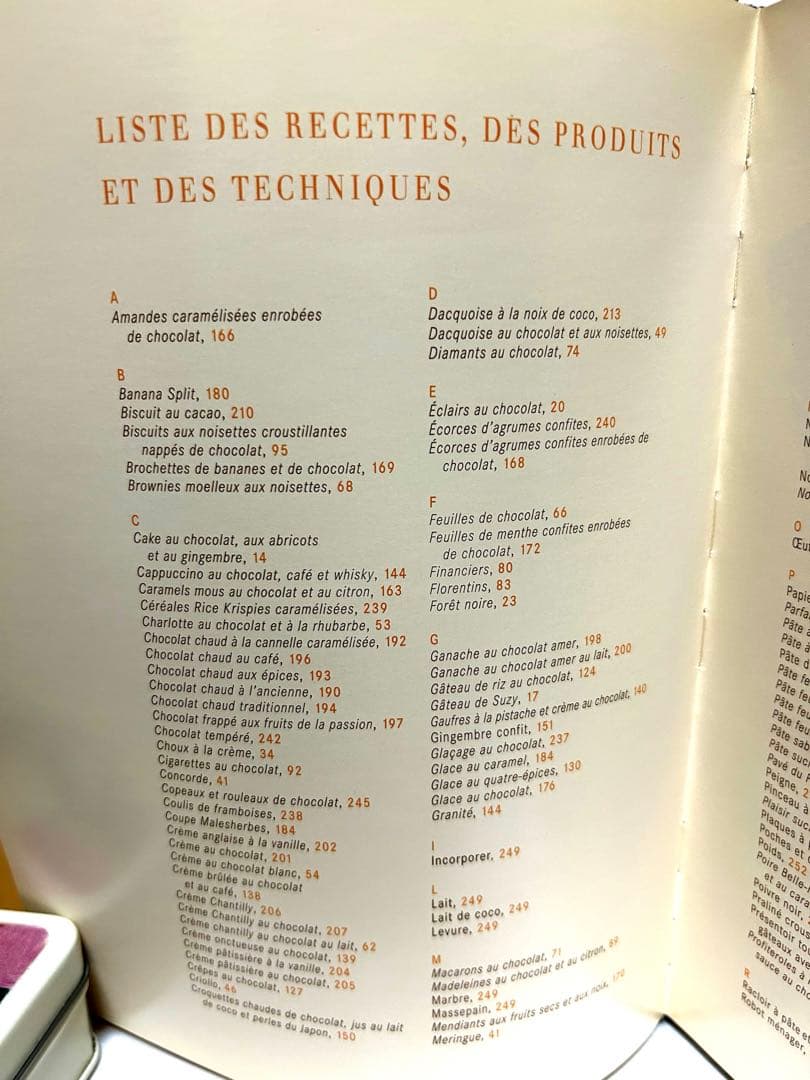 ピエール・エルメ レシピ本　Mes desserts au chocolat
