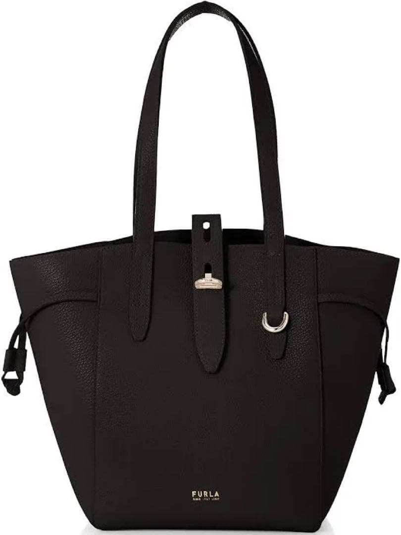 【新品未使用】A4 FURLA フルラ トートバッグ NET Mサイズ シボ