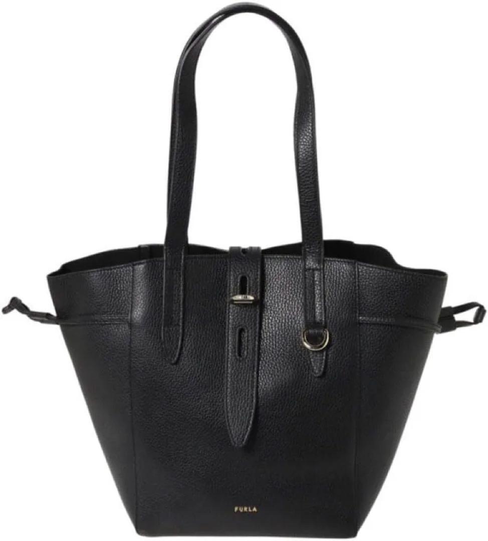 【新品未使用】A4 FURLA フルラ トートバッグ NET Mサイズ シボ