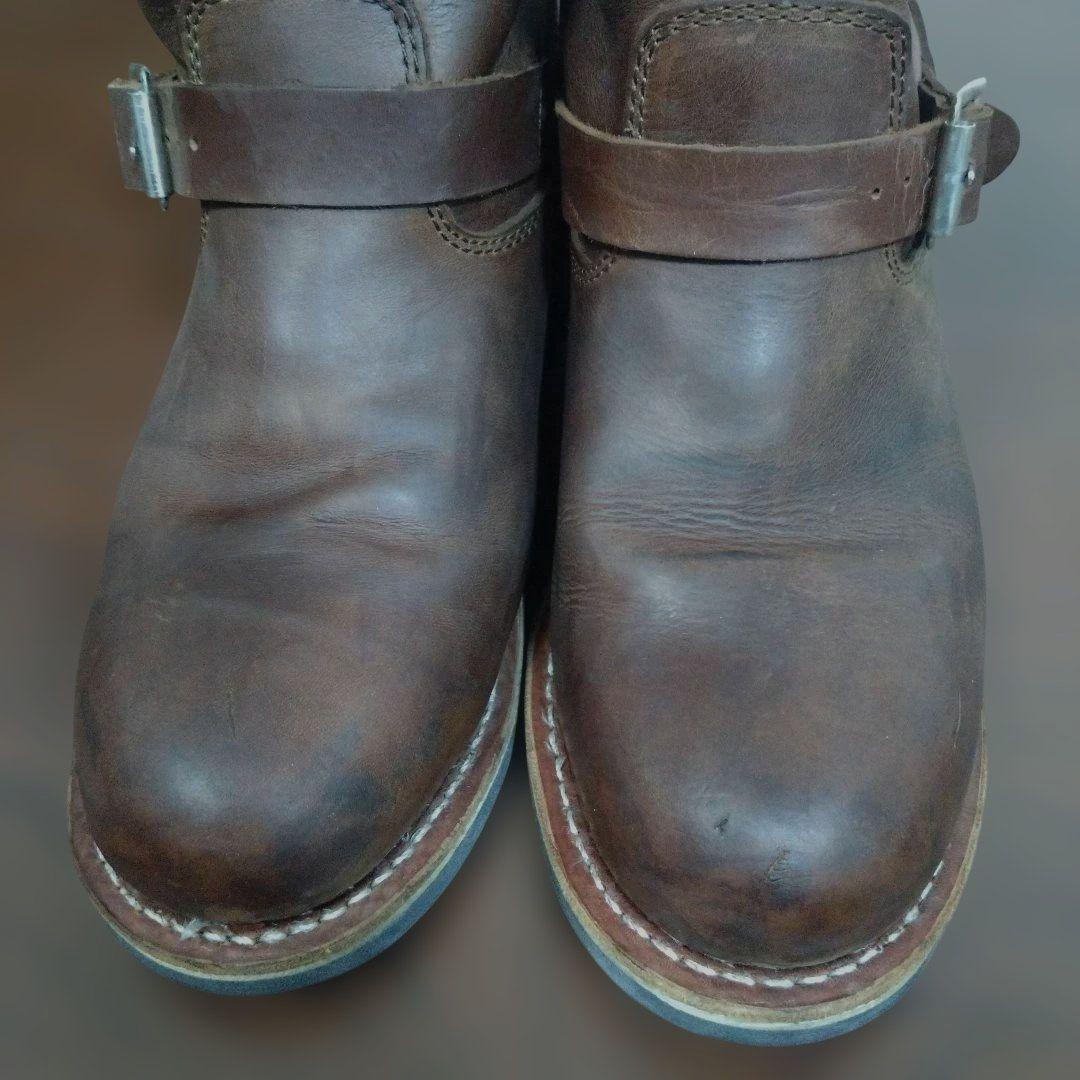 ゴールデンレトリバー　本革　オイルヌバック　エンジニア　ブーツ　26.5cm