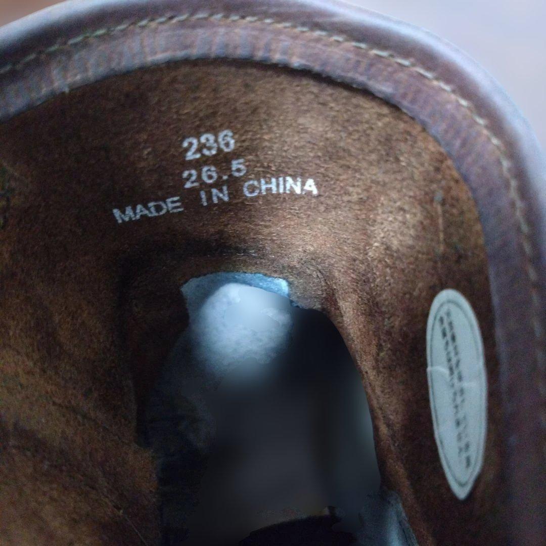 ゴールデンレトリバー　本革　オイルヌバック　エンジニア　ブーツ　26.5cm