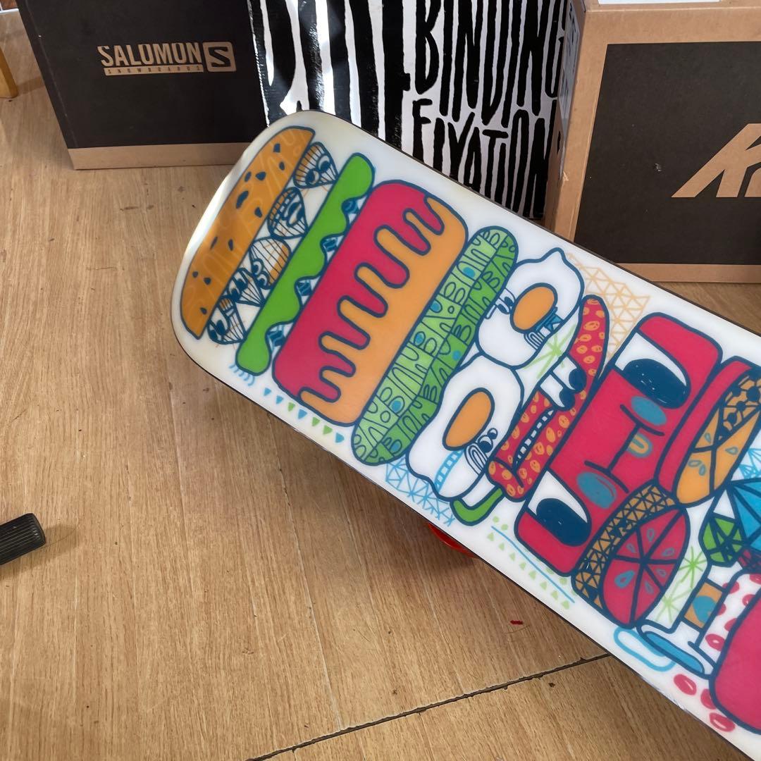 BURTON　LEXA　バートン　レクサ　バインディング付　スノーボードセット