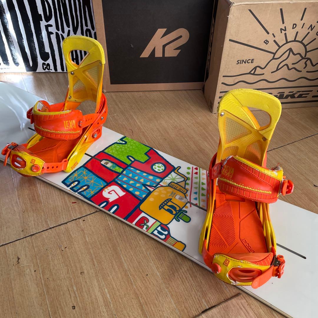 BURTON　LEXA　バートン　レクサ　バインディング付　スノーボードセット