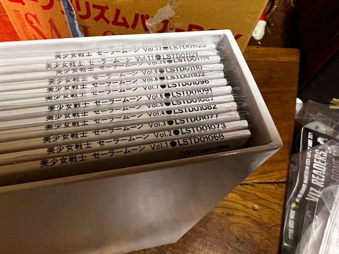 【輸送箱付き・希少完品】美少女戦士セーラームーン LD-BOX 全12巻セット