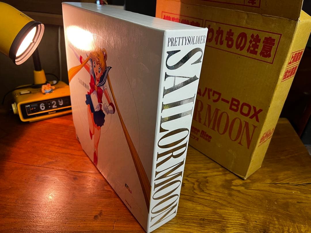 【輸送箱付き・希少完品】美少女戦士セーラームーン LD-BOX 全12巻セット