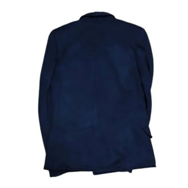 Balmain ネイビー ダブルブレスト テーラードジャケット 44