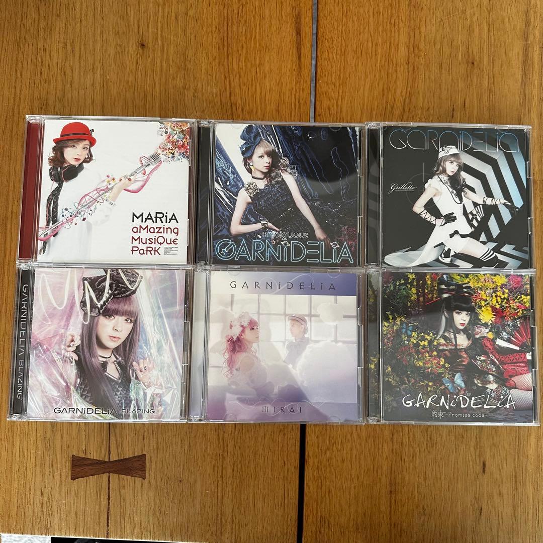 GARNiDELiA 初回生産限定盤　シングルアルバム　CDまとめ売りサインあり