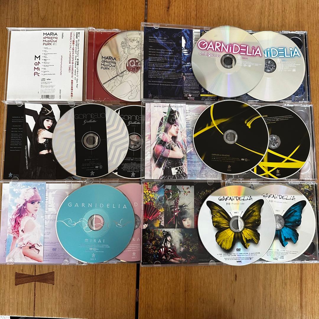 GARNiDELiA 初回生産限定盤　シングルアルバム　CDまとめ売りサインあり