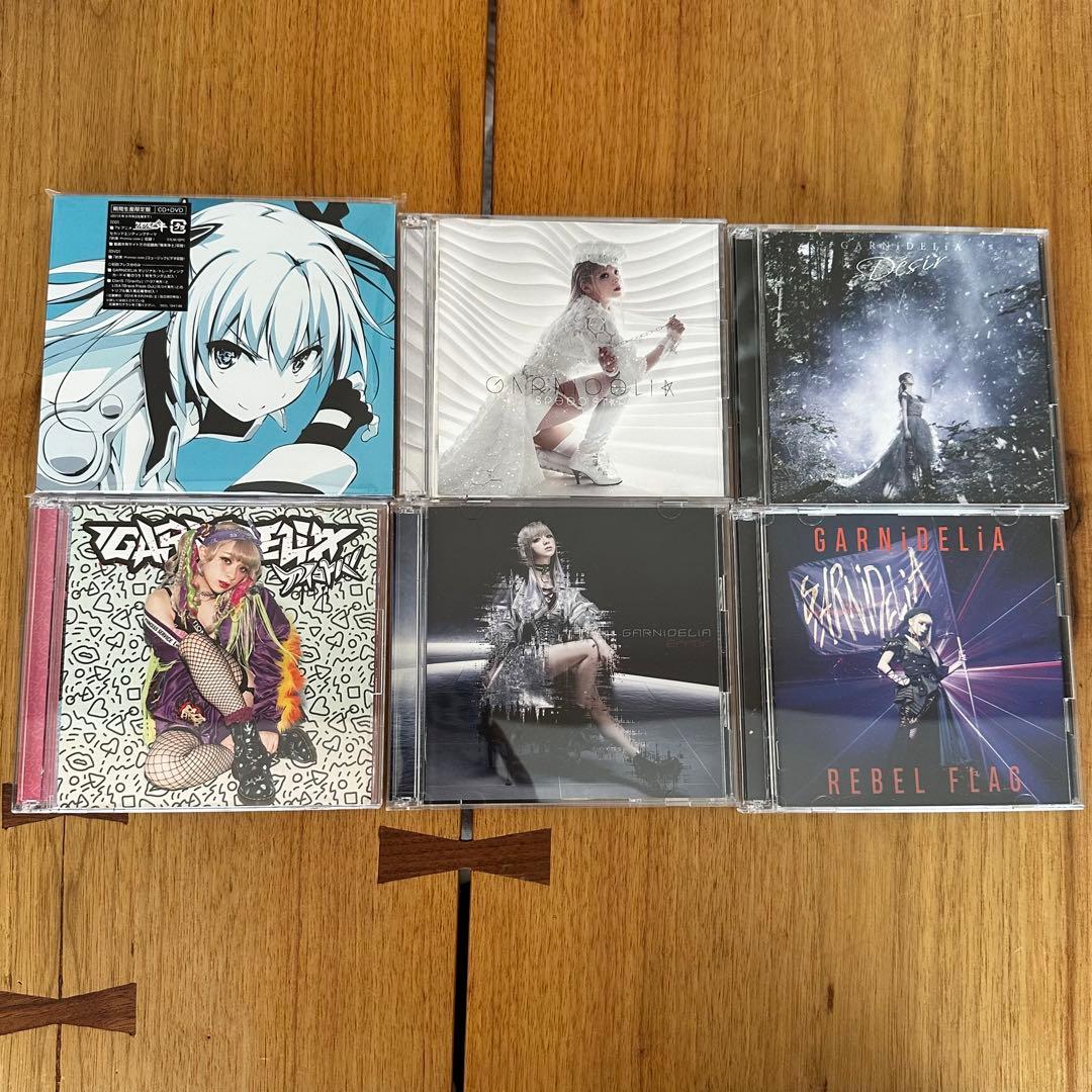 GARNiDELiA 初回生産限定盤　シングルアルバム　CDまとめ売りサインあり