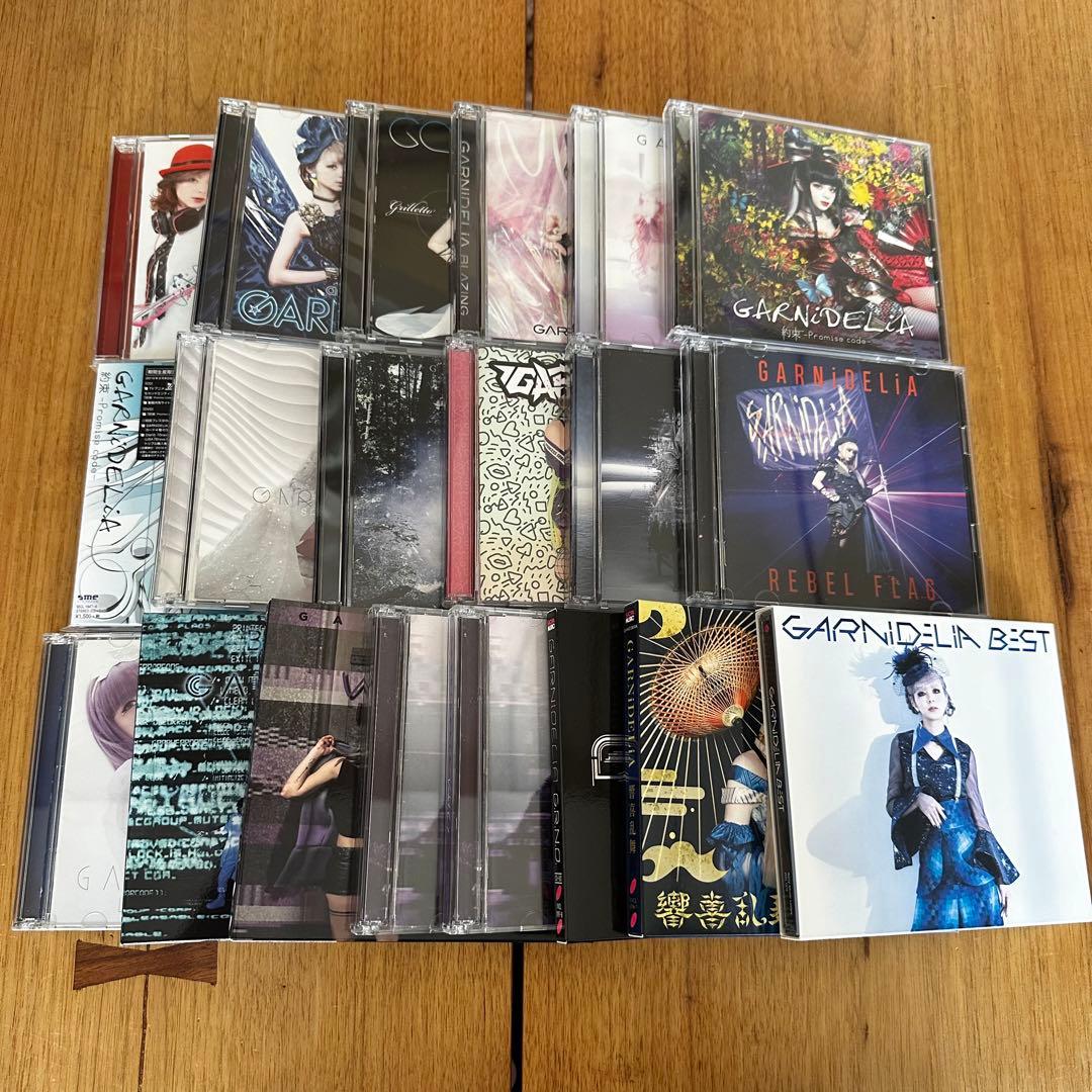 GARNiDELiA 初回生産限定盤　シングルアルバム　CDまとめ売りサインあり
