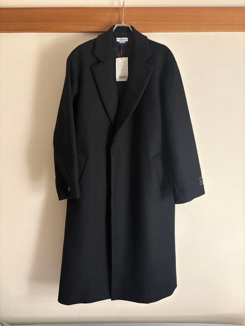 Super140sプライムオーバーメルトンチェスターコート