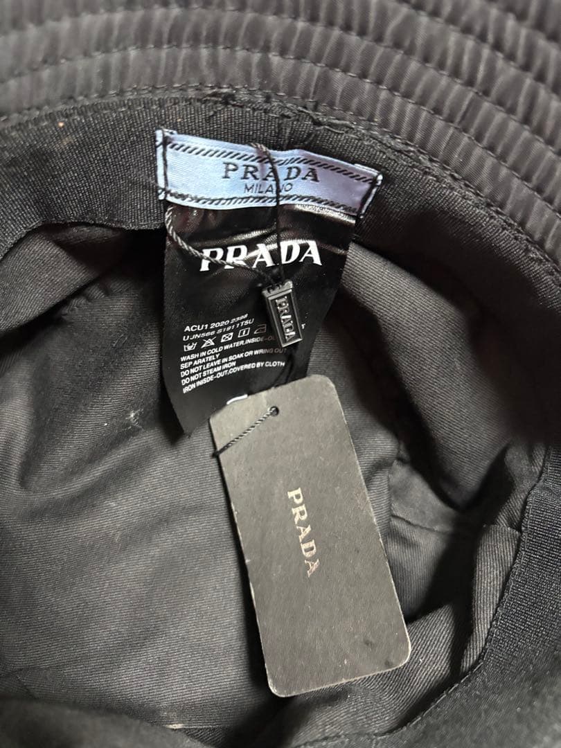 mimuai PRADA ブラック バケットハット
