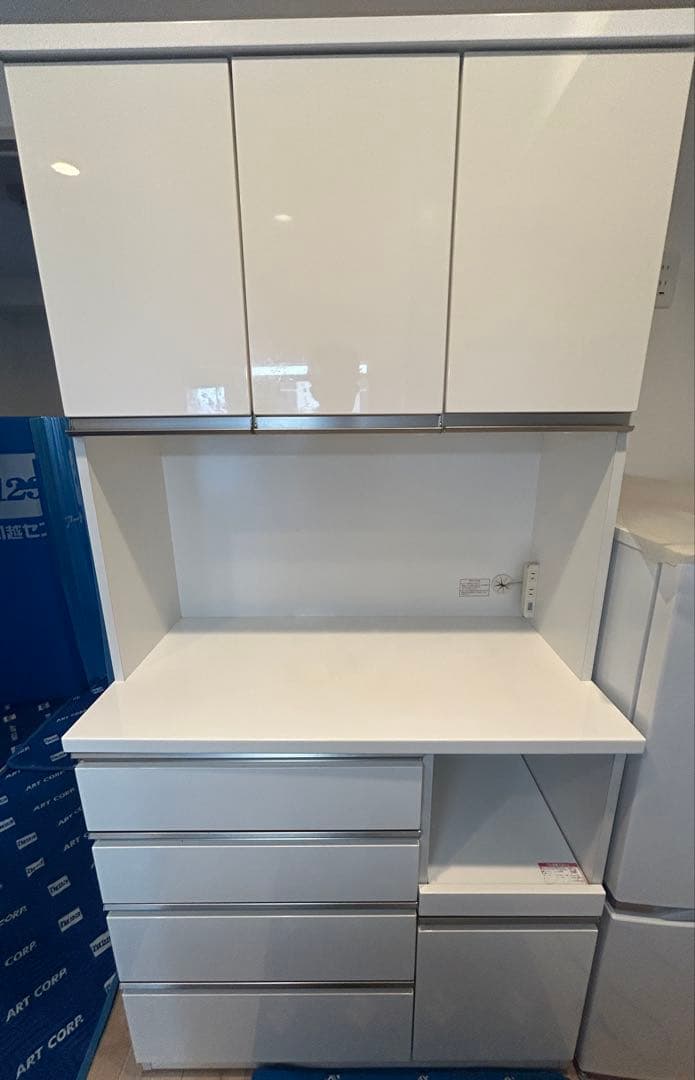 【格安】8/25で廃棄　食器棚 幅100cm ニトリ　送料込