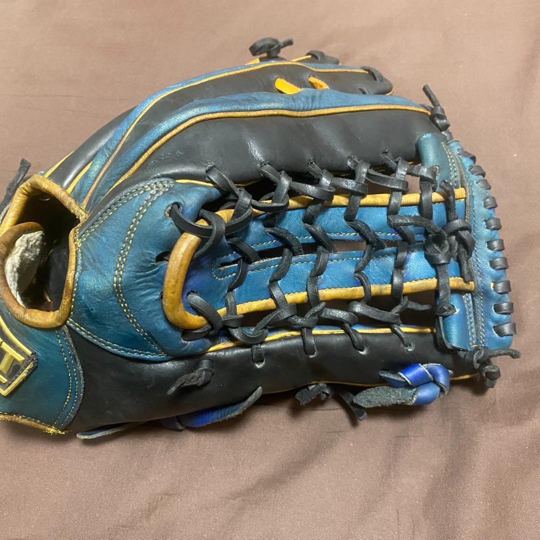 ZETT 軟式 外野手用 グローブ 限定カラー 手入れ用品セット