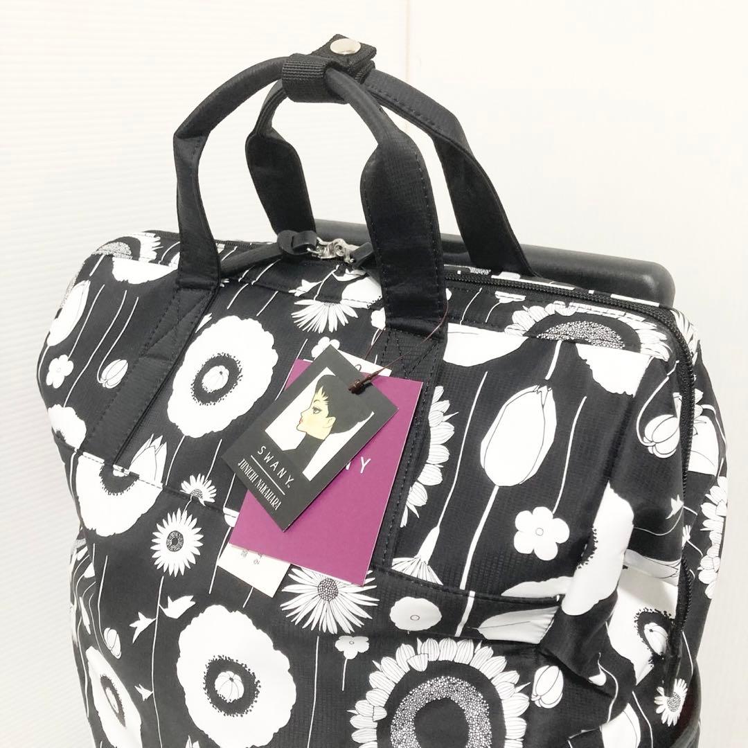 SWANY スワニー 中原淳一コラボII キャリー ブラック×ホワイト