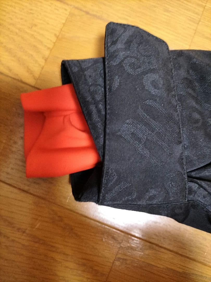 Phenix メンズ スキーウェア 黒/オレンジ 上下セット