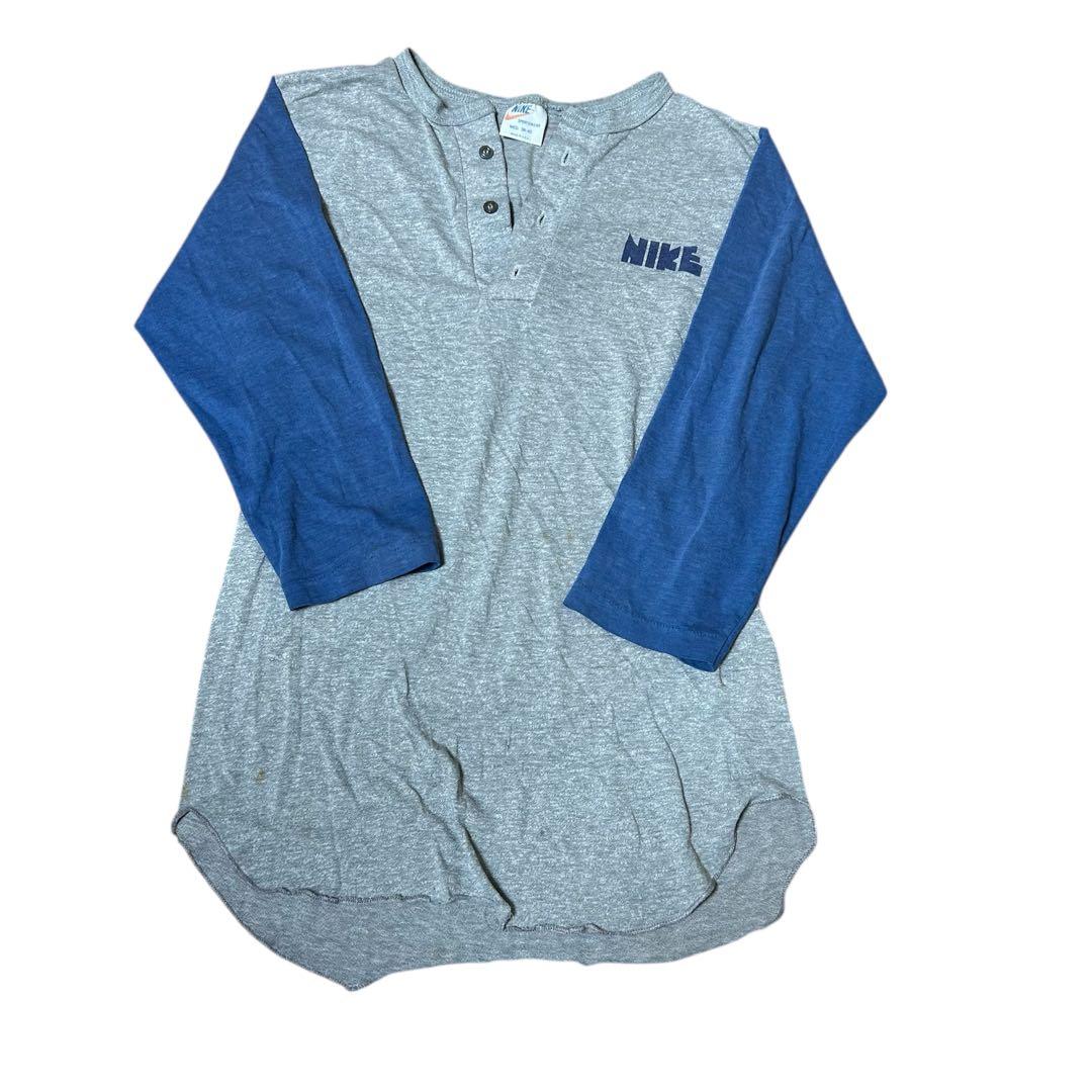 ウ*。様 NIKE 70s 七分袖 オレンジタグ ゴツナイキ used USA