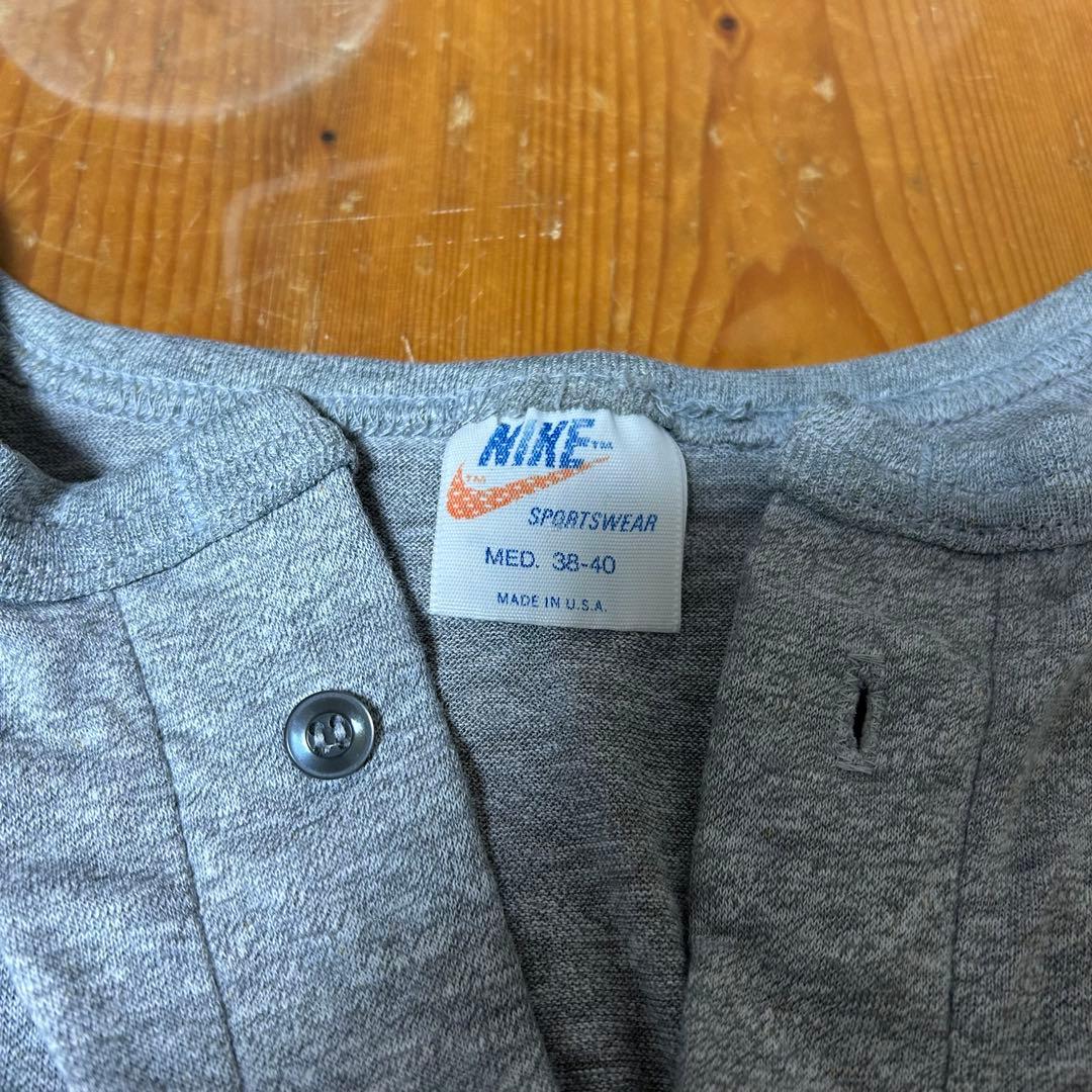 ウ*。様 NIKE 70s 七分袖 オレンジタグ ゴツナイキ used USA