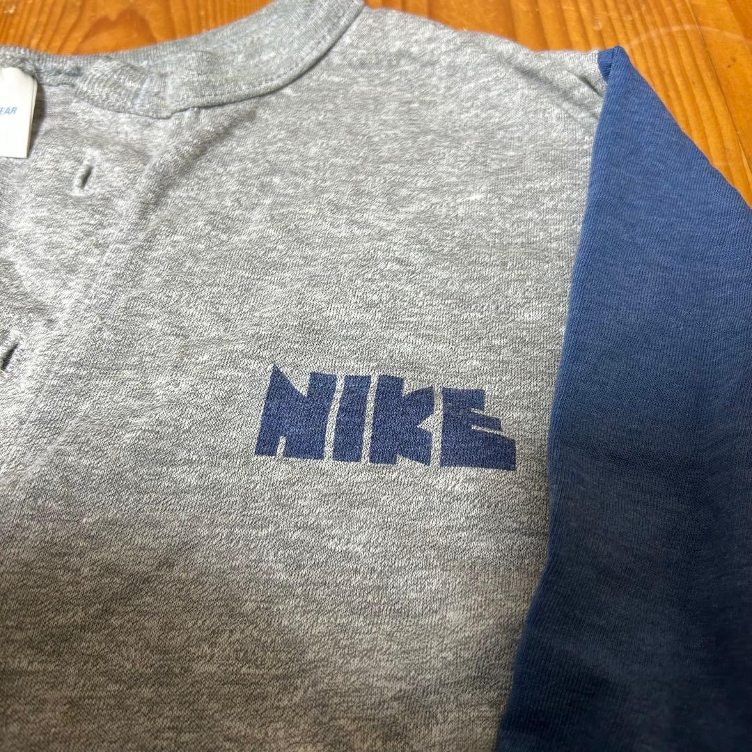 ウ*。様 NIKE 70s 七分袖 オレンジタグ ゴツナイキ used USA
