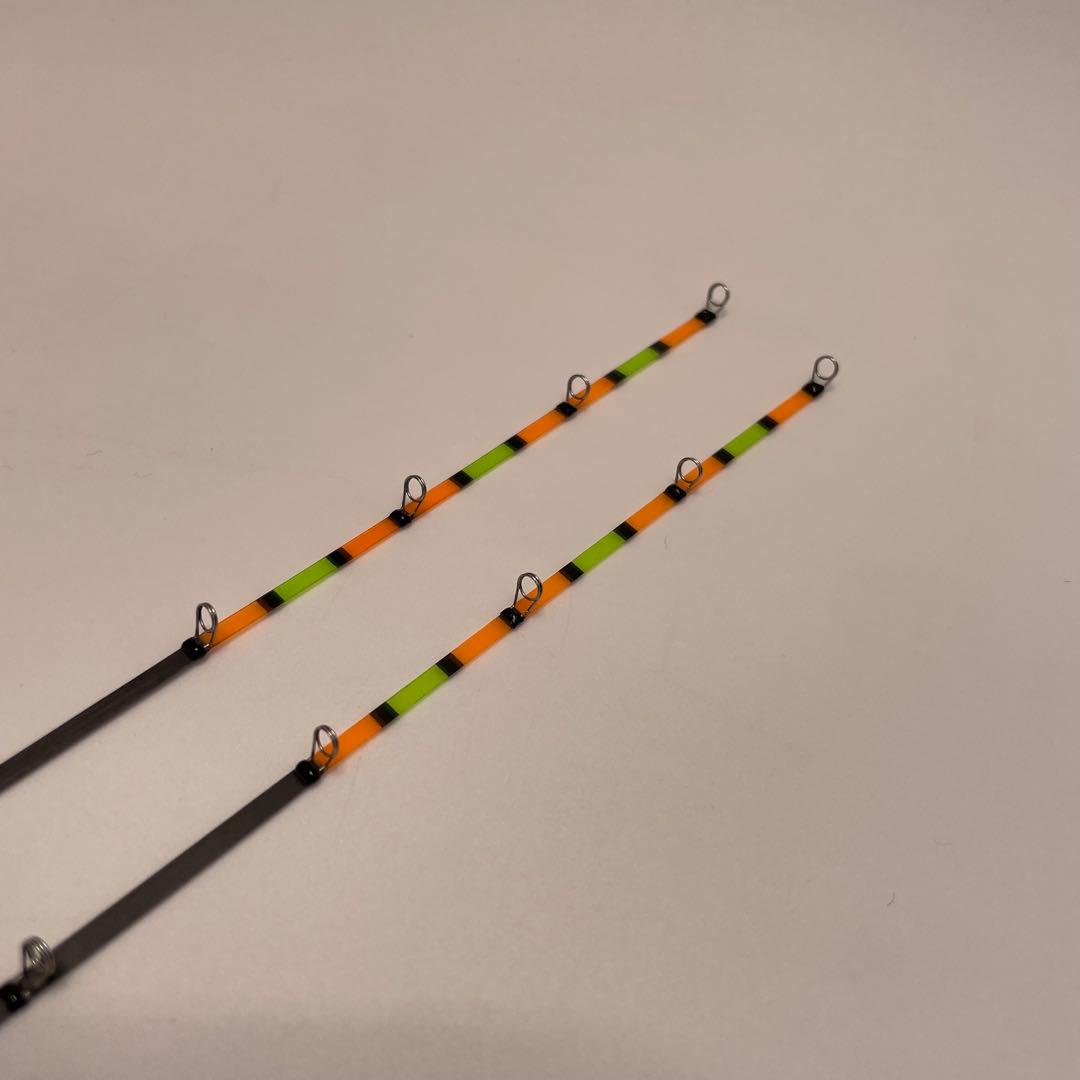 公魚　ハンドメイドロッド　レギュラーテーパー　350mm 2本セット