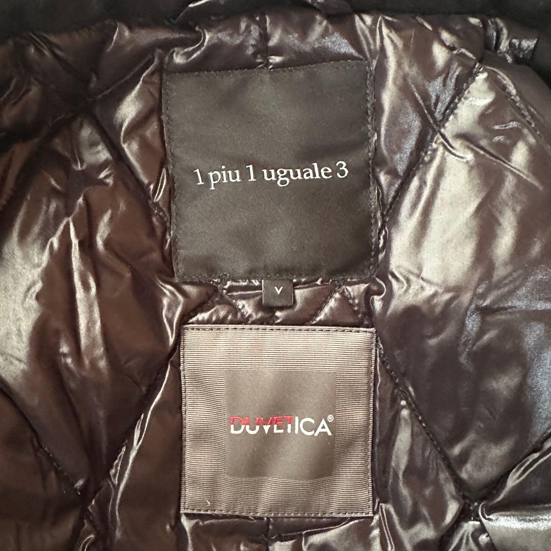 定価20万1PIU1UGUALE3×DUVETICA ロロ・ピアーナダウン Ⅴ