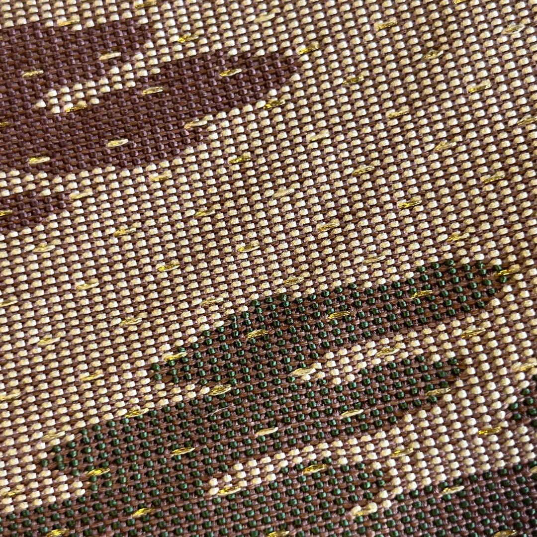 人間国宝　俵屋　喜多川平朗　俵二　袋帯　有職文様