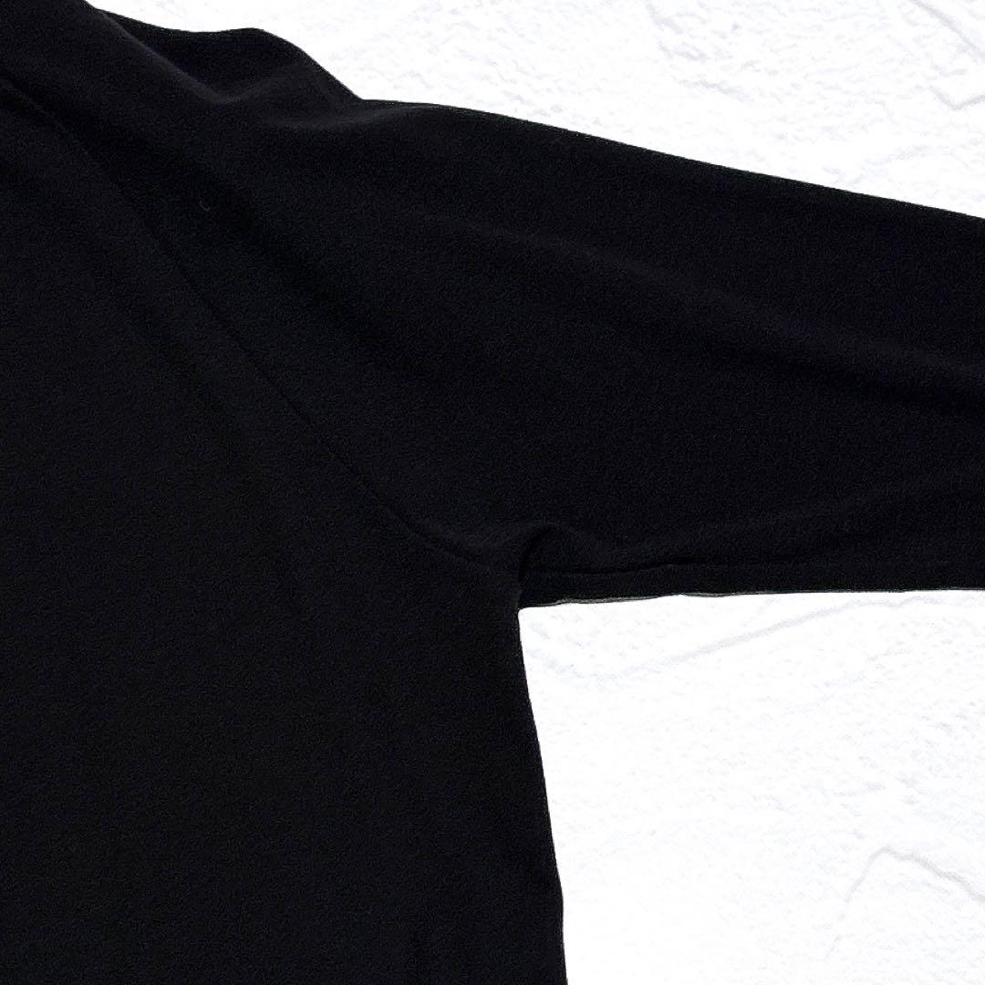 ✨美品✨ヨーガンレール　ロングワンピース　ハイネック　ギャザーネック　コットン