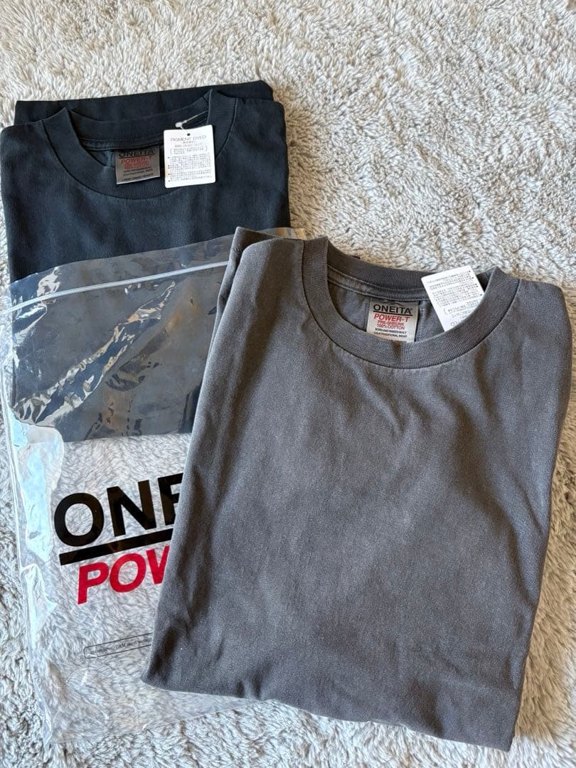 greatLAnd × ONEITA L/S パック Tシャツ 2PACK