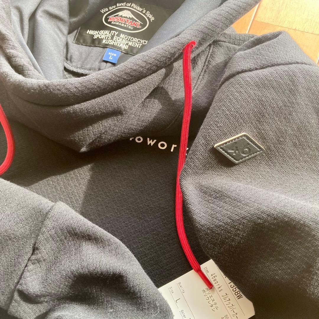 新品　クシタニ　46works プルアップパーカ　KUSHITANI Lサイズ