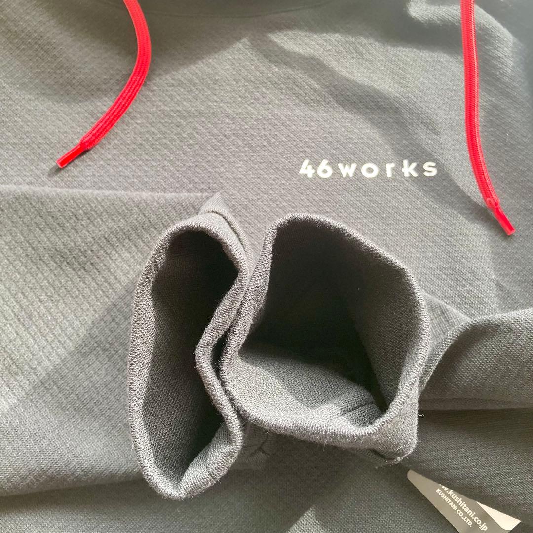 新品　クシタニ　46works プルアップパーカ　KUSHITANI Lサイズ