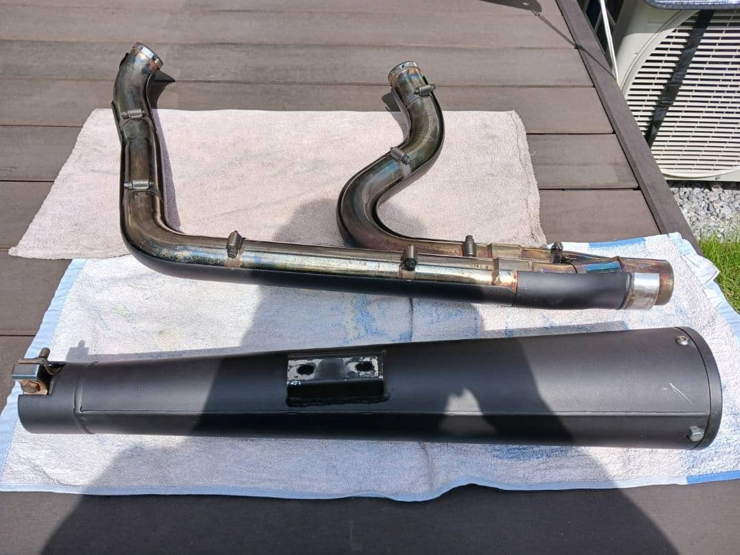 VANCE&HINES 2IN1マフラー　ハーレー　ダイナ　99〜05年　クラブ