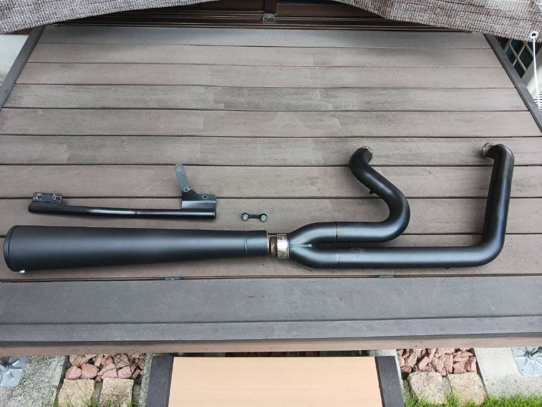 VANCE&HINES 2IN1マフラー　ハーレー　ダイナ　99〜05年　クラブ