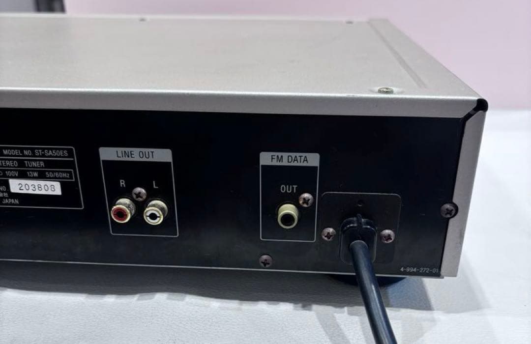 Sony ソニー　FM/AMステレオチューナーST-SA50ES ［動作OK品］