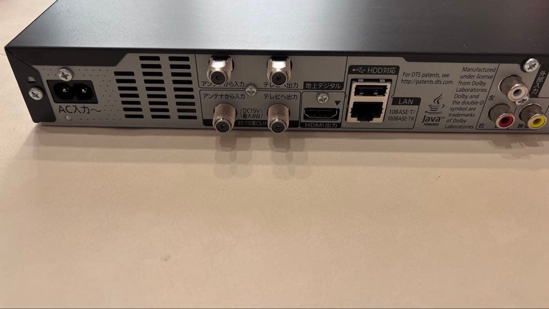 Panasonic DIGA DMR-BRW510 ブラック 本体