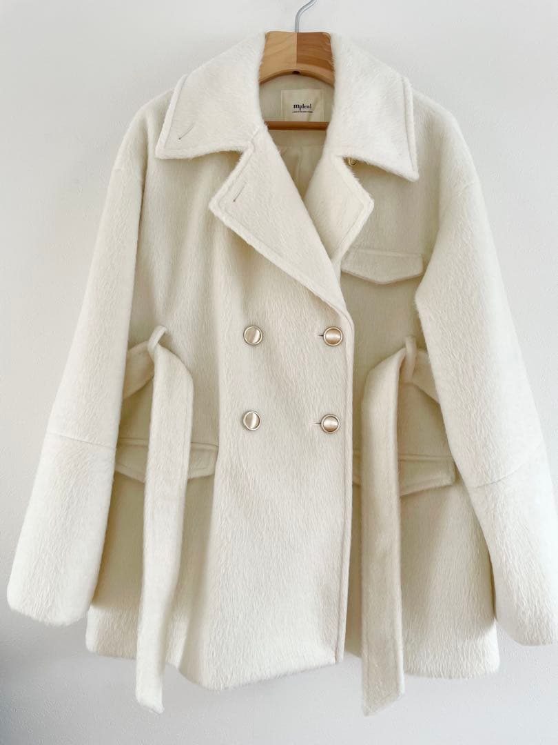 mideal shaggy middle coat シャギーミドルコート
