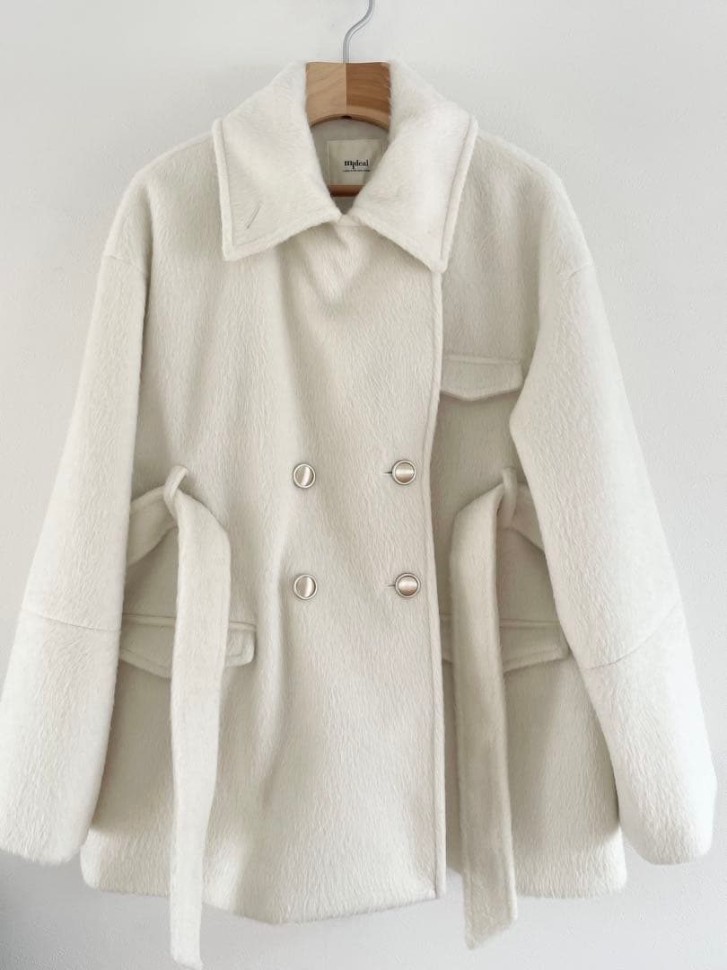 mideal shaggy middle coat シャギーミドルコート