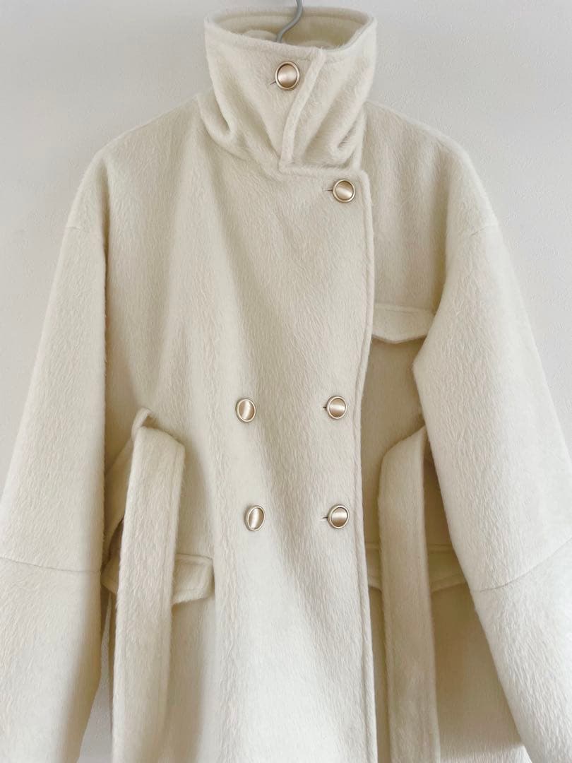 mideal shaggy middle coat シャギーミドルコート