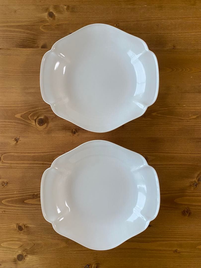 【新品未使用】山本拓也さん　レリーフ　深皿　2枚セット