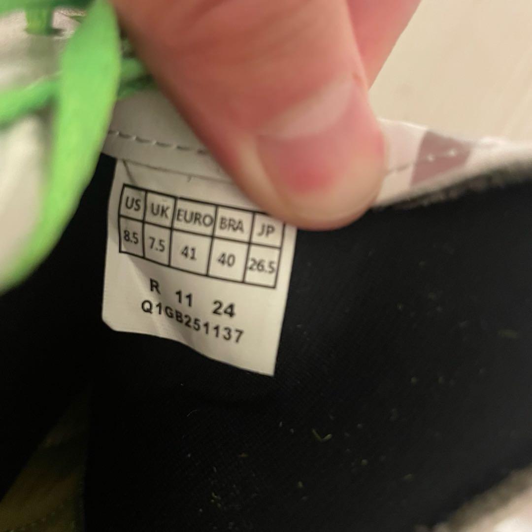 【美品】ミズノ モレリア SALA JAPAN TF(ホワイト×グリーン)