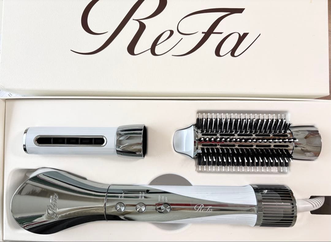 ReFa リファ ビューテック リセッター くるくるドライヤー ホワイト