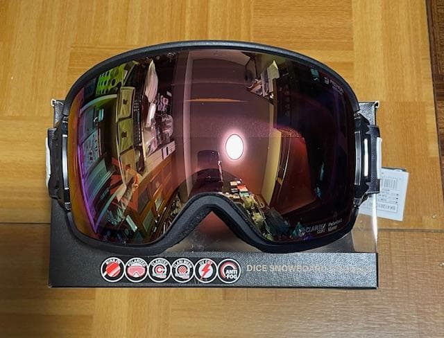 DICE新品BANKゴーグル換気機能付き偏光ガンメタ人気カラー28%OFFダイス