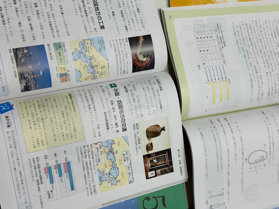 予習シリーズ　5年、6年　　理科、社会
