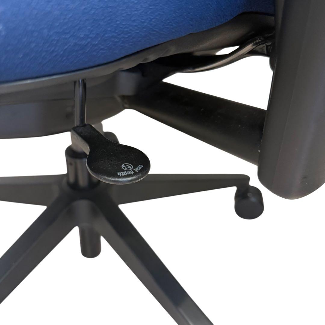 Steelcase Leap V2 ブルー デスクチェア