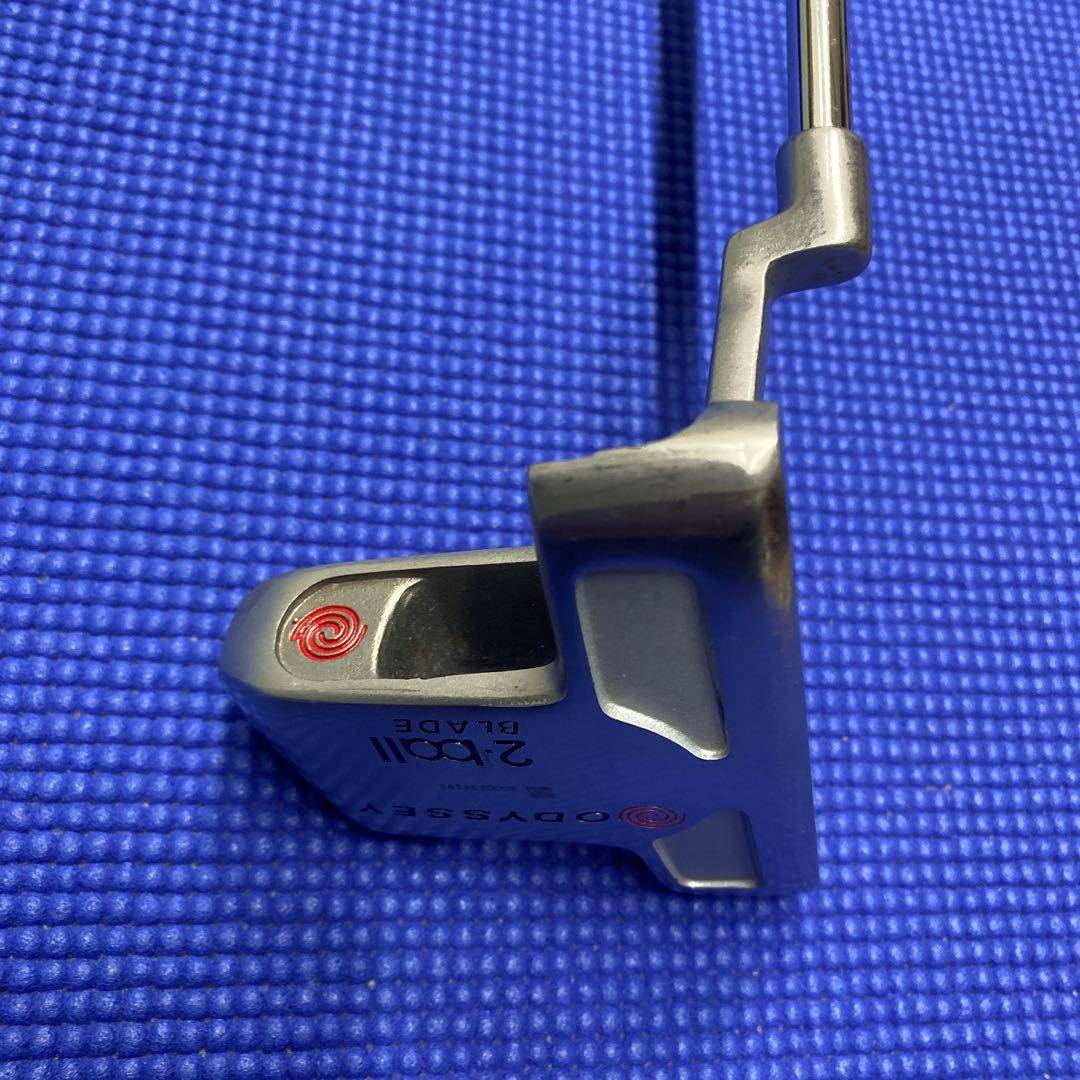 レフティ ODYSSEYオデッセイWHITEHOT 2-BallBLADEパター