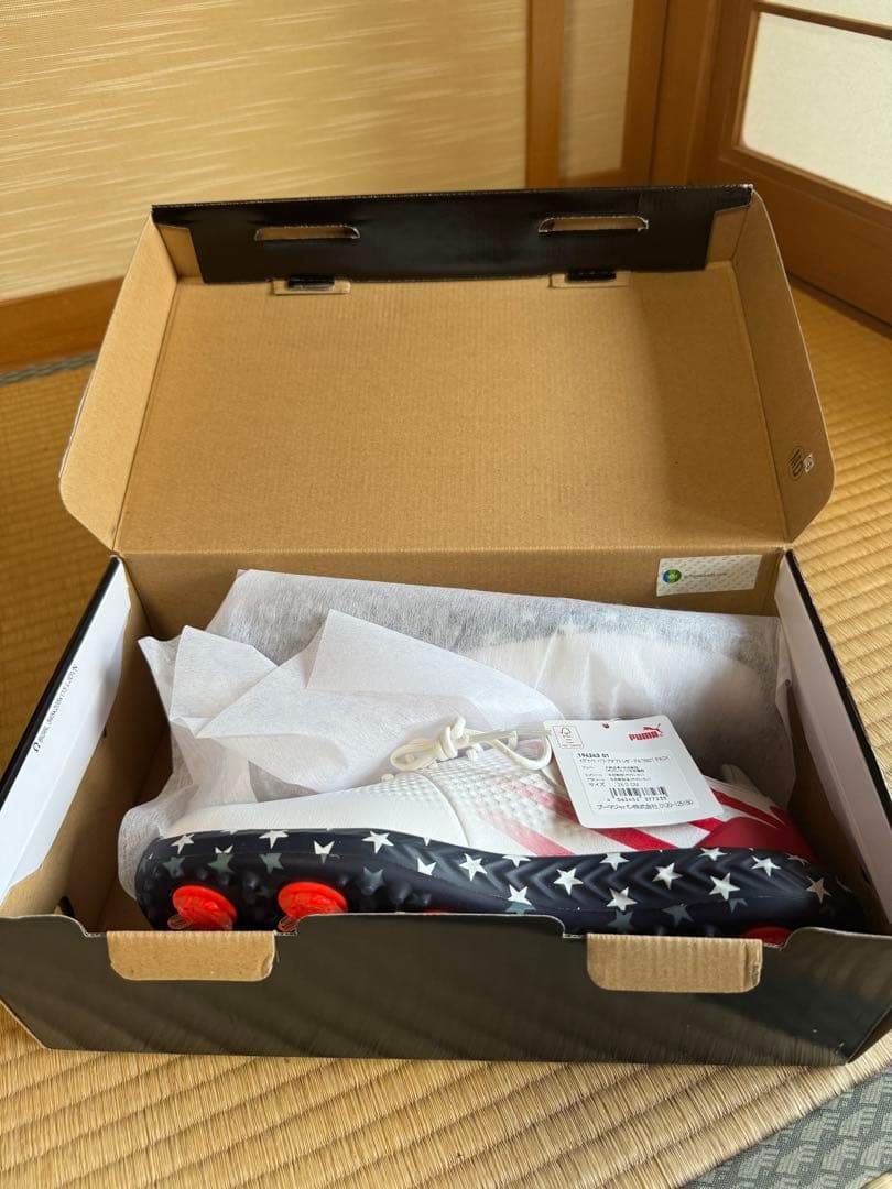 【新品未使用】Puma プーマ　ゴルフシューズ ホワイト