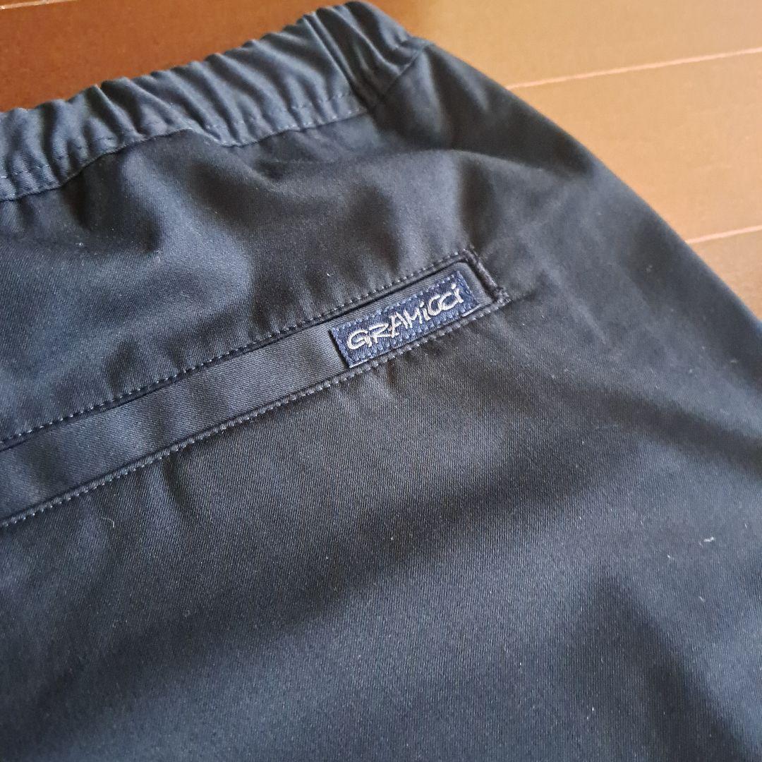 極美 着用1回 BEAMS別注 Gramicci スラックス ネイビーＬ