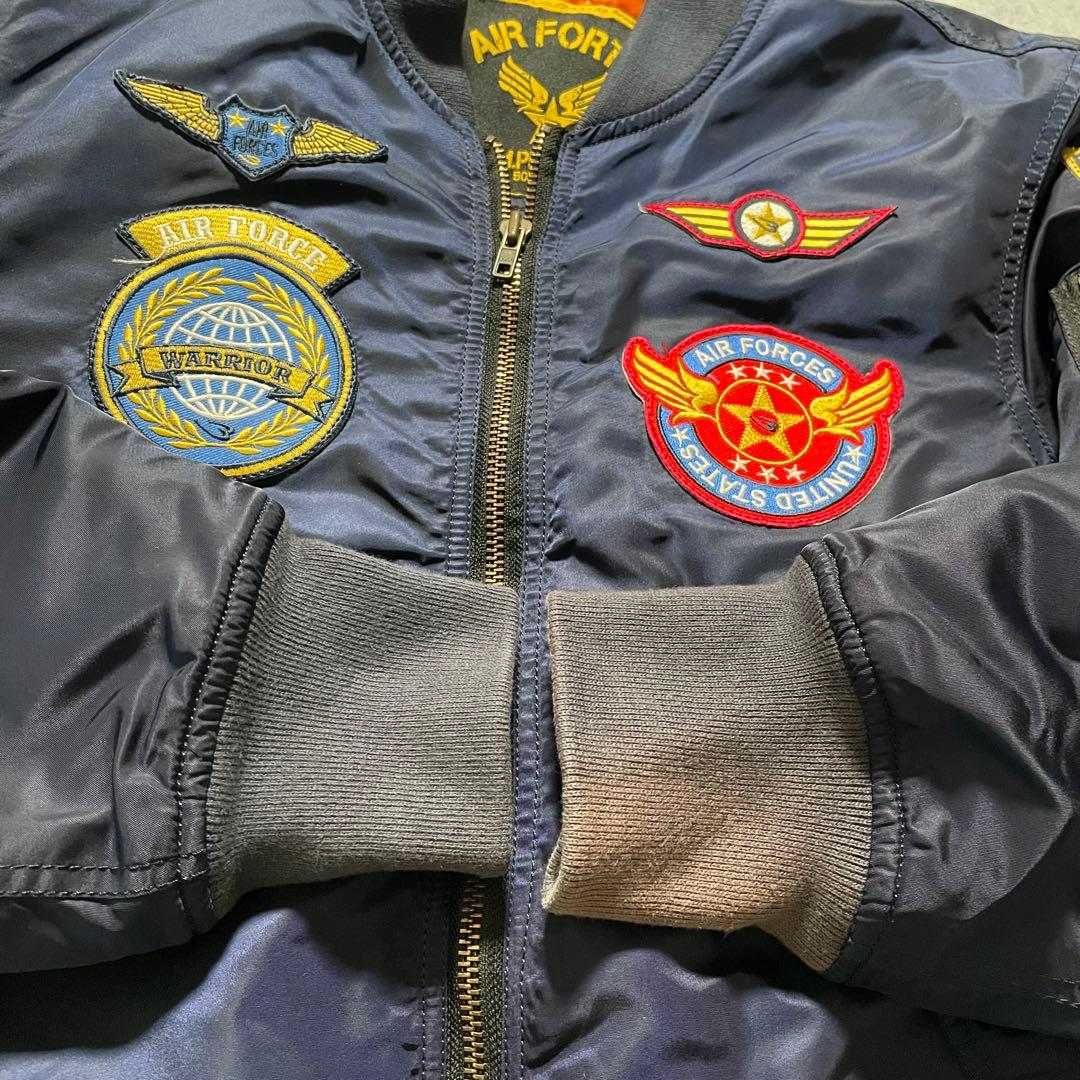 AIR FORTH B.M.PHANTOM MA-1 フライトジャケット Ｍ