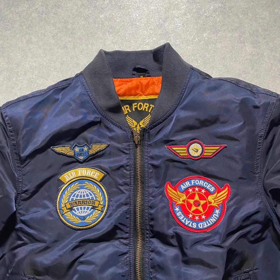 AIR FORTH B.M.PHANTOM MA-1 フライトジャケット Ｍ